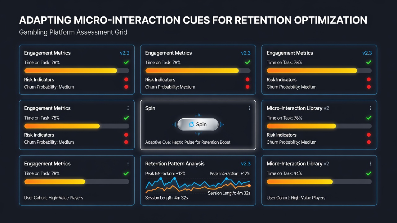 Close-up view of micro-interaction elements like animated progress bars and responsive rating systems within a gambling platform assessment grid on mobile