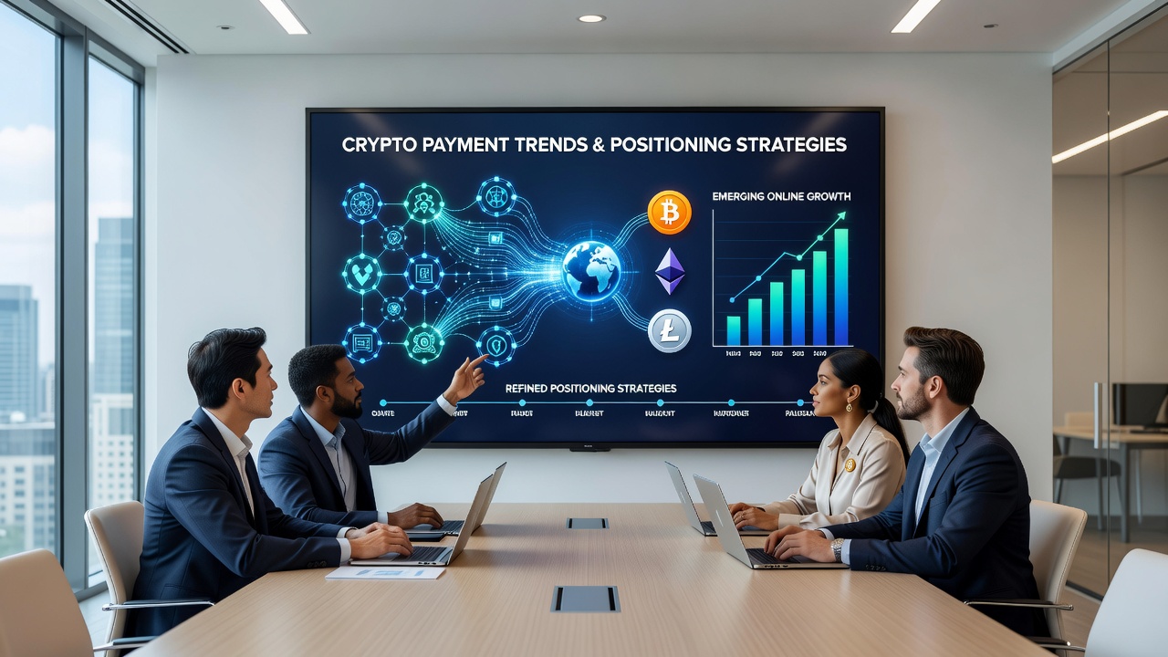 Data dashboard displaying crypto transaction metrics for online betting aggregators