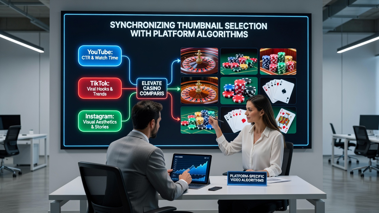 Platform-specific thumbnail testing dashboard for casino affiliate short-form campaigns